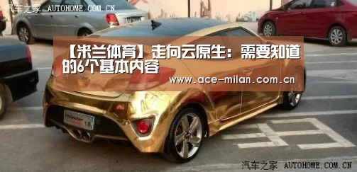 【米兰体育】走向云原生:需要知道的6个基本内容(图1) 米兰体育下载